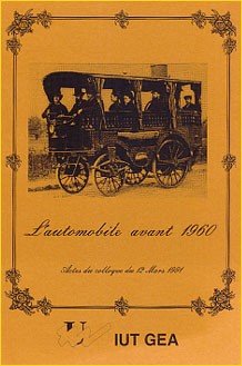 L´AUTOMOBILE AVANT 1960 <BR>
LES PILOTES SARTHOIS ET LES COURSES AUTOMOBILES. 1895-1912